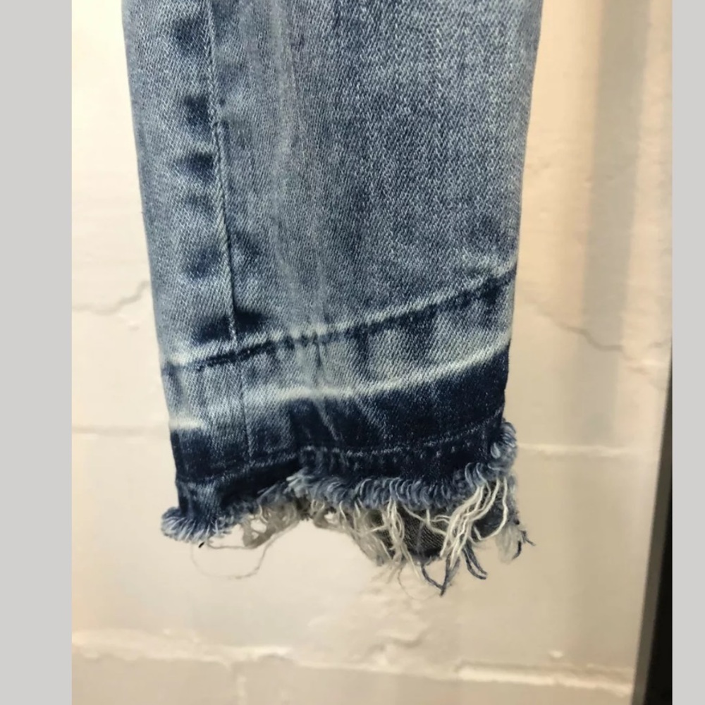 Zara Basic Z1975 Jeans Distressed Ripped Skinny - Picture 4 of 10